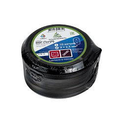 Кабель ВВГ-Пнг(А) 2х2.5 ок (N) 0.66кВ (бухта 10м) (шт) АЛЬФАКАБЕЛЬ 45992 291956