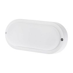 Светильник ЖКХ LED пылевлагозащищенный овал IP65 8Вт 700Лм 6500K с микроволновым датчиком движения REXANT 607-258