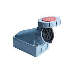 Роз. стац. наруж. 1352 3Р+РЕ+N 63А 380В IP67 EKF ps-1352-63-380