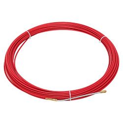 Протяжка кабельная стеклопруток 3.5 мм со смен. наконеч., 30 м EKF ft-fg-30