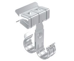 Зажим балочный 15-20 мм под трубу двойной 25 мм TDZ EKF ZB15-20-T25W