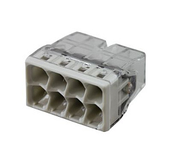 2273-248 Экспресс-клемма с пастой 8-проводная до 2,5 мм², (50 шт./уп.) WAGO 07-5145