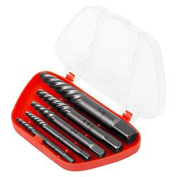 Набор экстракторов для шурупов № 1 KRANZ KR-12-6701
