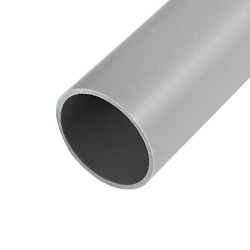 Труба гладкая жесткая ПВХ Ø25 мм, 3-метровая серая REXANT 28-0250-1