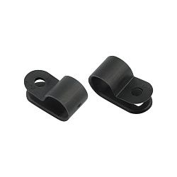 Скоба под винт 9мм, черная (50 шт/уп) REXANT 07-4409-1