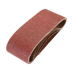 Лента шлифовальная бесконечная, 75х457мм, P80 (5 шт/уп) KRANZ KR-91-1332