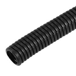 Труба автомобильная гофрированная ПП, Ø17мм, разрезная (бухта 50 м/уп) 15-1750