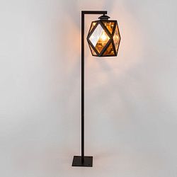 Светильник уличный на столбе Ambra F IP33 35133/F черный Elektrostandard a056235