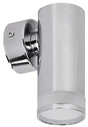 LIGHTING Светильник 4008 накладной настенный под лампу GU10 хром IEK LT-UBB0-4008-GU10-1-K23