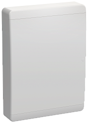 TEKFOR Корпус пластиковый ЩРН-П-54 IP41 белая дверь IEK TF5-KP13-N-54-41-K01-K01