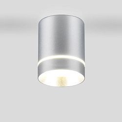 Накладной потолочный светодиодный светильник Elektrostandard Topper DLR021 9W 4200K хром матовый a037519