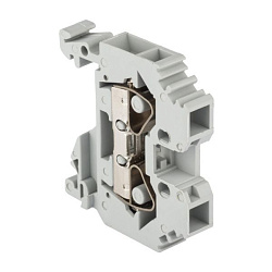 Колодка клеммная пружинная JXB-S-6 41А серая EKF plc-jxb-s-6g