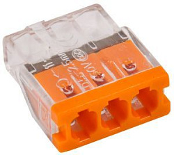 Строительно-монтажная клемма СМК 772-203 компактная (4шт/упак) IEK UKZ30-203-004