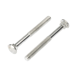 Болт мебельный KRANZ DIN 603, 8х80, короб (25 шт./уп.) KR-01-3511-025