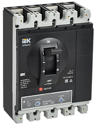 ARMAT Автоматический выключатель в литом корпусе 4P типоразмер H 50кА 400А расцепитель термомагнитный регулируемый IEK AR-MCCB-4H-050-0400A-ATUC