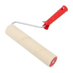 Валик велюр, ворс 5 мм, ширина ролика 240 мм, Ø 42 мм, бюгель 6 мм REXANT 89-0030