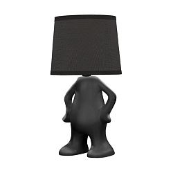 Светильник декоративный Человечек, черный с черным абажуром, Е27 REXANT 603-1038