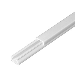Кабель-канал белый в п/э 10х7 мм (200 м/уп) Промрукав PR03.0045