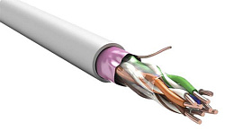 ITK Витая пара F/UTP кат. 5E 4х2х0,52 ZHнг(А)-FRHF оранжевый (305м) LC1-C5E04-367