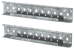 FORMAT Профиль монтажный 50х25 в шкаф 400мм (2шт/упак) IEK FO-00-PRM-040