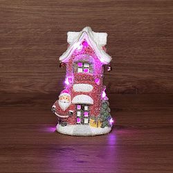 Керамическая фигурка Красный домик 11,5х8,5х20,4 см 505-026