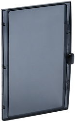 TEKFOR Дверца для корпуса пластикового КМПн-36 IP65 черная прозрачная IEK TF-KP72D-DV-36-K02