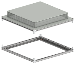 FORMAT Крыша и основание (под фланец) 1000х1000мм IP31 IEK FO-00-KOF-100-100-31
