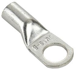 Наконечник медный луженый JGA-16-8 (ТМЛ) (5шт/упак) IEK UNP10-31-O-016-008-05