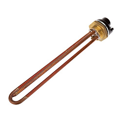 Нагревательный элемент для бойлера ТЭН RDT 1,5 кВт, резьбовой фланец 42 мм, термостат 15 A, кольцо уплотнительное D 42 мм REXANT 70-0450