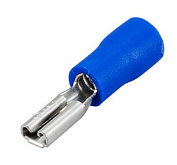 Клемма плоская изолированная РПи-м 2.5-(2.8)/РпИм 2-250 гнездо 3.8 мм 1.5-2.5 мм² REXANT 08-0431