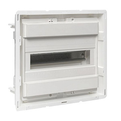 Основание силового щита "Nova" (с DIN-рейками) 12 модулей 1 габарит IP40 EKF nv-pbase-12