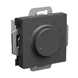 Термостат теплого пола электронный AtlasDesign 10А с датчиком механизм базальт SE ATN001435 1741201