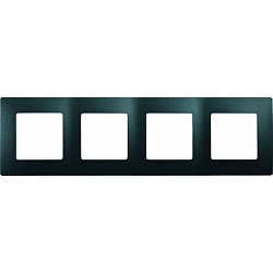 Etika - Рамка 4 поста (антрацит) 672584