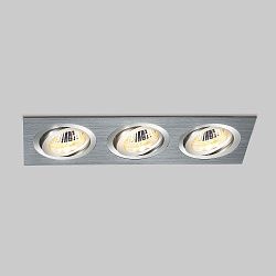 Светильник точечный алюминиевый 1011/3 MR16 CH хром Elektrostandard a029904