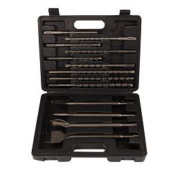 Набор буров и долот SDS PLUS, 13 предметов KRANZ KR-91-0409