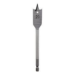 Сверло перовое по дереву 55х152 мм (шестигранный хвостовик) Kranz KR-91-0680