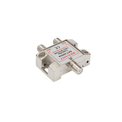 Делитель спутниковый F-типа на 2 TV, 5-2500 МГц REXANT 06-0050-B