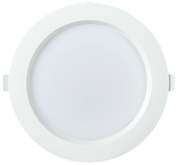 Светильник светодиодный ДВО 1703 белый круг 18Вт 6500K IP40 IEK LDVO0-1703-18-6500-K01