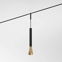 Mini Magnetic Трековый светильник 3W 3000K (черный/латунь) 85165/01  a065652