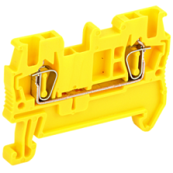 Клемма пружинная КПИ 2в-1,5 17,5А желтая IEK YZN11-001-K05