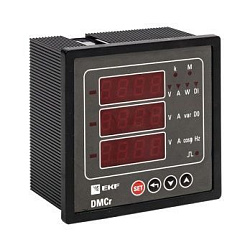 Цифровой измерительный прибор комбинированный DMC-r с интерфейсом RS-485 на панель 96x96 (квадратный вырез) EKF PROxima DMC-963r