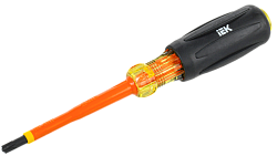 ARMA2L 5 Отвертка диэлектрическая PZ/SL2х100 Т3 IEK A2L5-SC30-T3-ZS-20-100