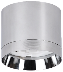 LIGHTING Светильник 4015 накладной потолочный под лампу GX53 хром IEK LT-UPB0-4015-GX53-1-K23
