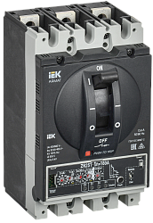 ARMAT Автоматический выключатель в литом корпусе 3P типоразмер D 50кА 160А расцепитель электронный продвинутый IEK AR-MCCB-3D-050-0160A-ELPC