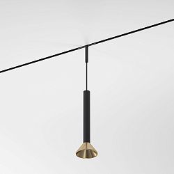 Mini Magnetic Трековый светильник 3W 3000K (черный/латунь) 85164/01  a065651