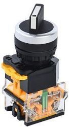 Переключатель D8-20X3 на 3 положения 2з черный IEK BSW30-20X3-4-24-2-K02