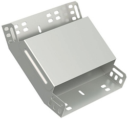 ESCA Поворот вертикальный внутренний 45град 100х100мм IEK CLP3V-100-100