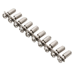 Перемычка тип 10PIN для двухуровневых клемм 4,0 мм2 (10 шт.) EKF plc-per-10PIN-2-4