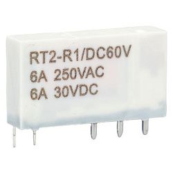 Реле промежуточное РП slim 23/1 6A 60В DC rps-23-1-60DC