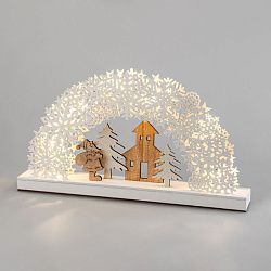 Деревянная фигурка с подсветкой Рождественская сказка 44,5x6x24 см 504-021